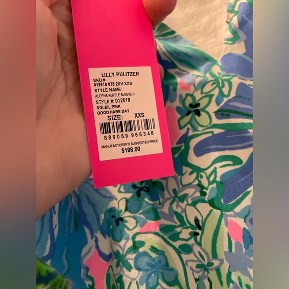 Aldena Dress Ruffle Short Dress XXS - Picture 3 of 3